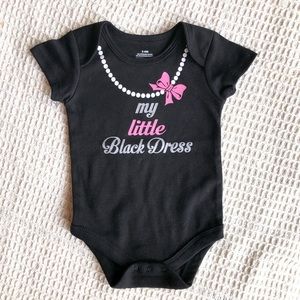 My Little Black Dress Onesie
